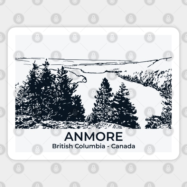 Anmore - British Columbia Magnet by Lakeric